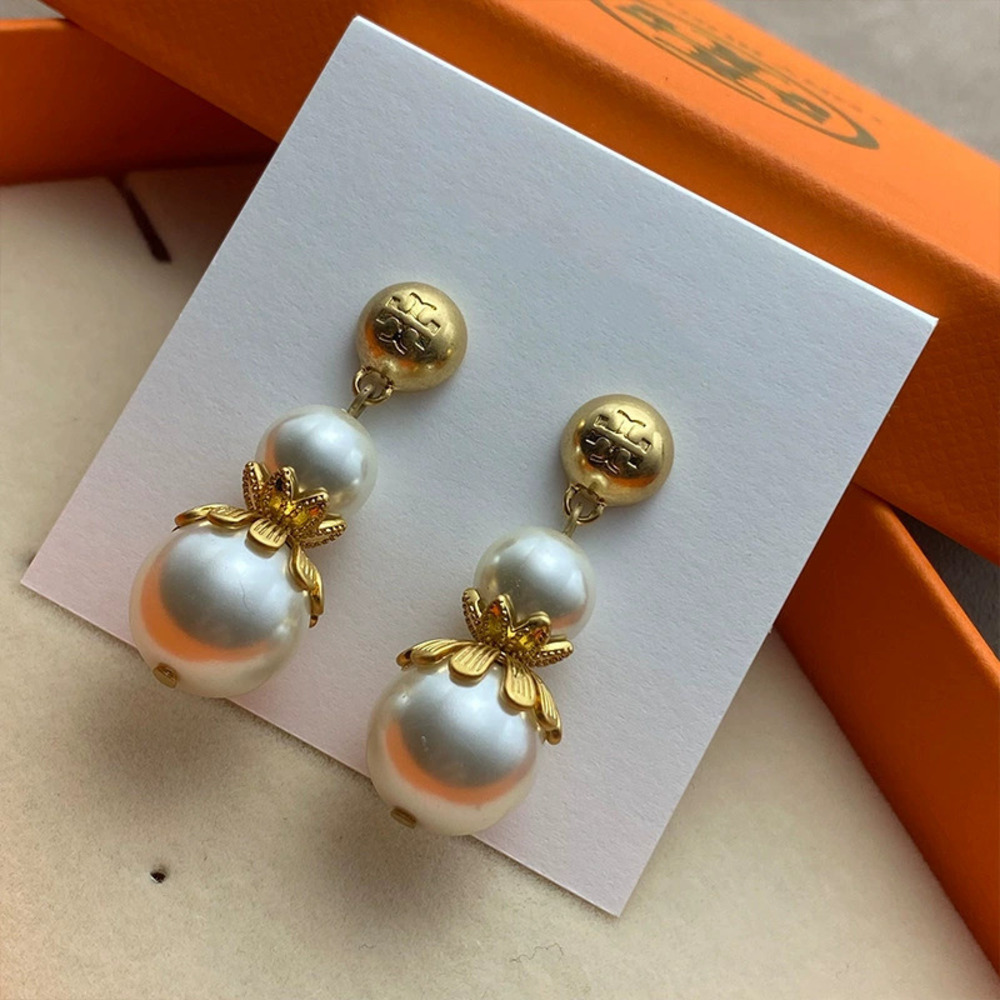 Tory Burch Gourd Shape Earrings